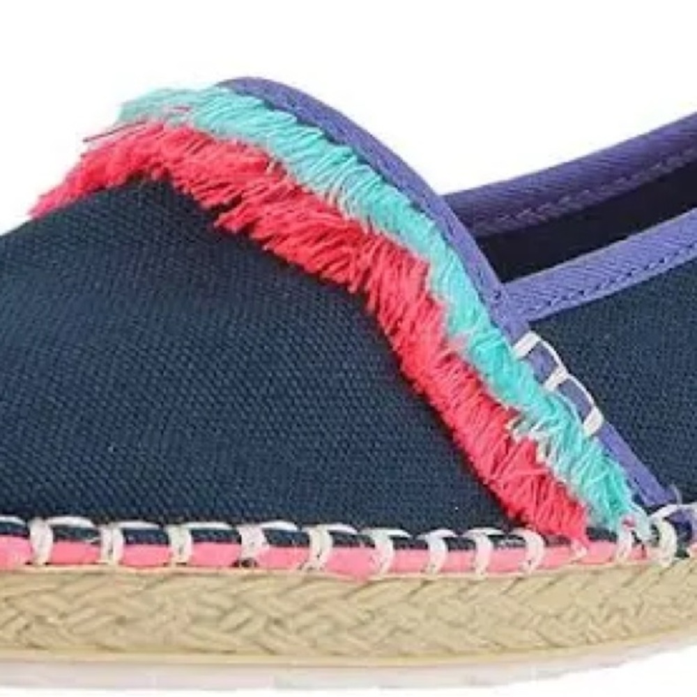🌺🦩Sperry Blue and Pink Espadrille Flats with Tassel Fringe•Size 13.5(girl)🦩🌺 - Picture 15 of 16